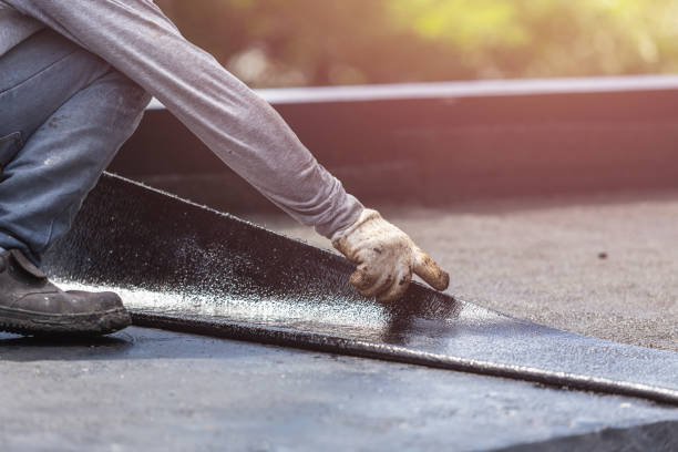 Professional Emergency Waterproofing technician working in Stony Brook, NY